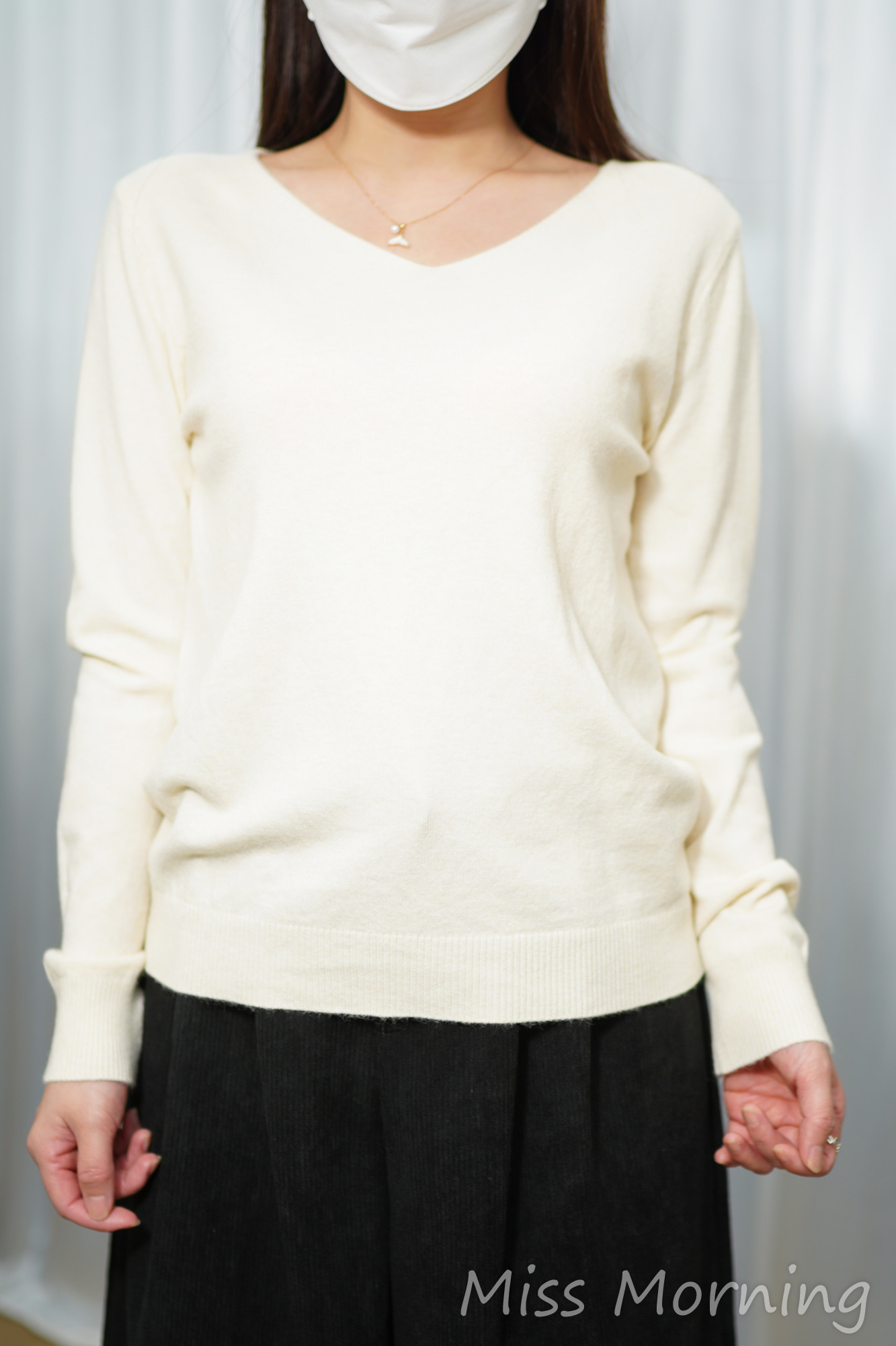 V領簡約款上衣(14932)