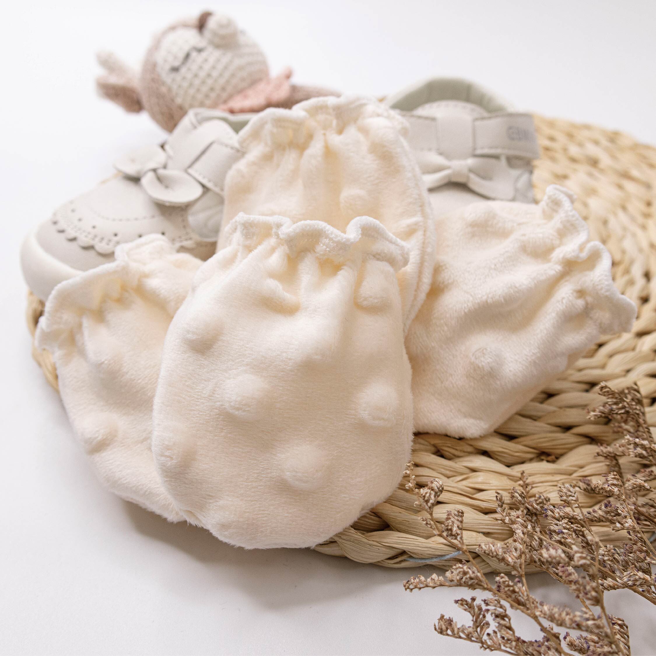 【JB0551】MIT魔粒安撫寶寶手套(兩雙一組)