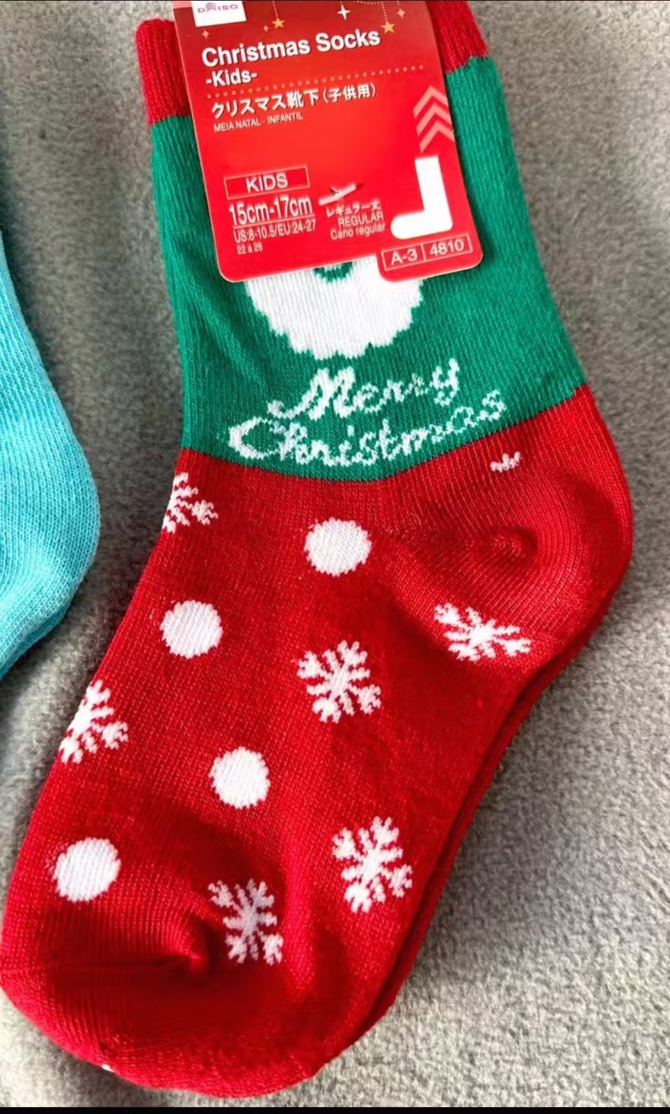 日單 daiso聖誕襪