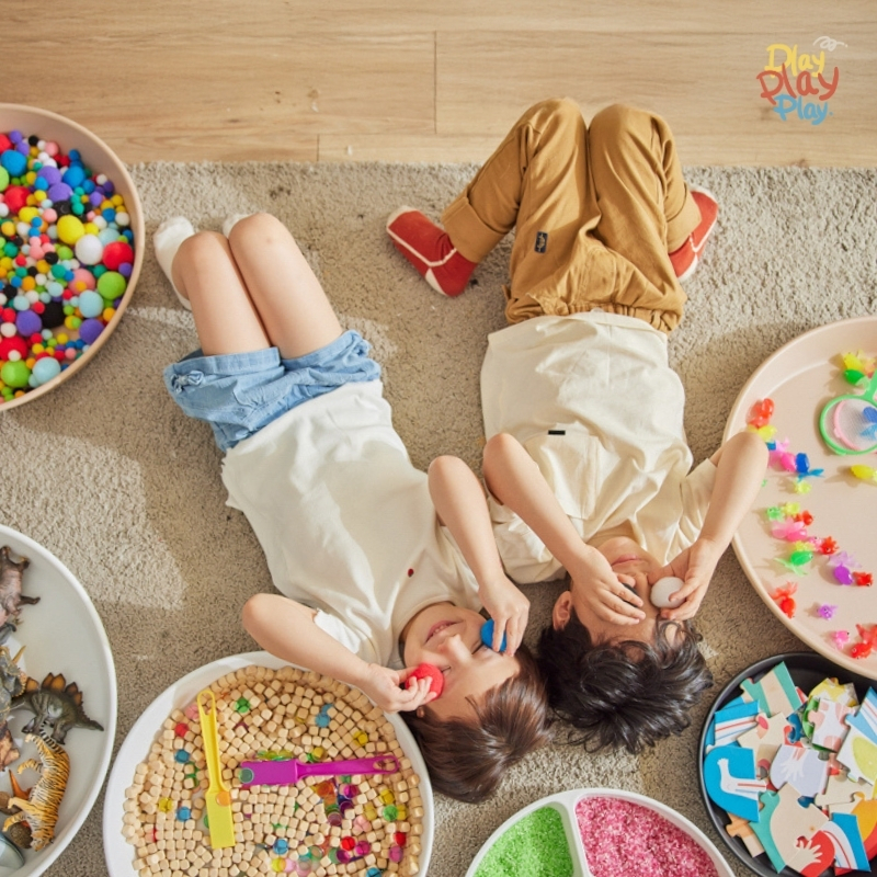 感官遊戲素材-玩玩盆提供多元觸覺體驗