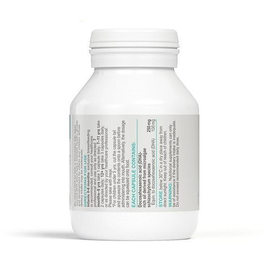 Bioisland 嬰幼兒純淨DHA海藻油 (60粒）