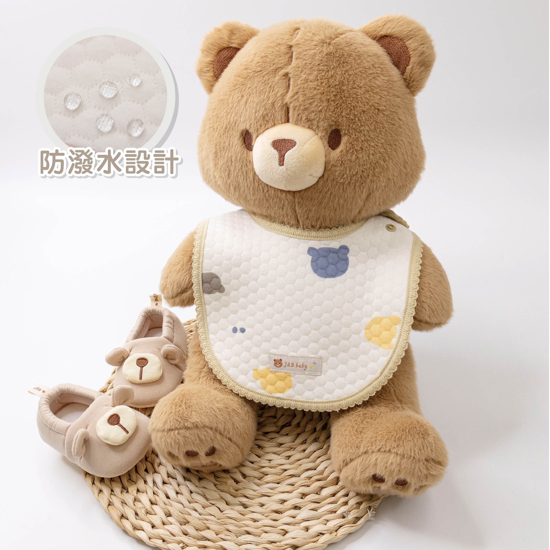 【JB0548】MIT空氣層防潑水造型圍兜(兩入一組)