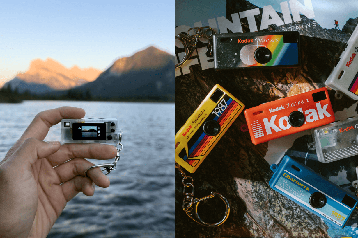 Kodak 柯達 Charmera 1987 鑰匙圈數位相機盲盒 顏色隨機出貨【香港行貨】