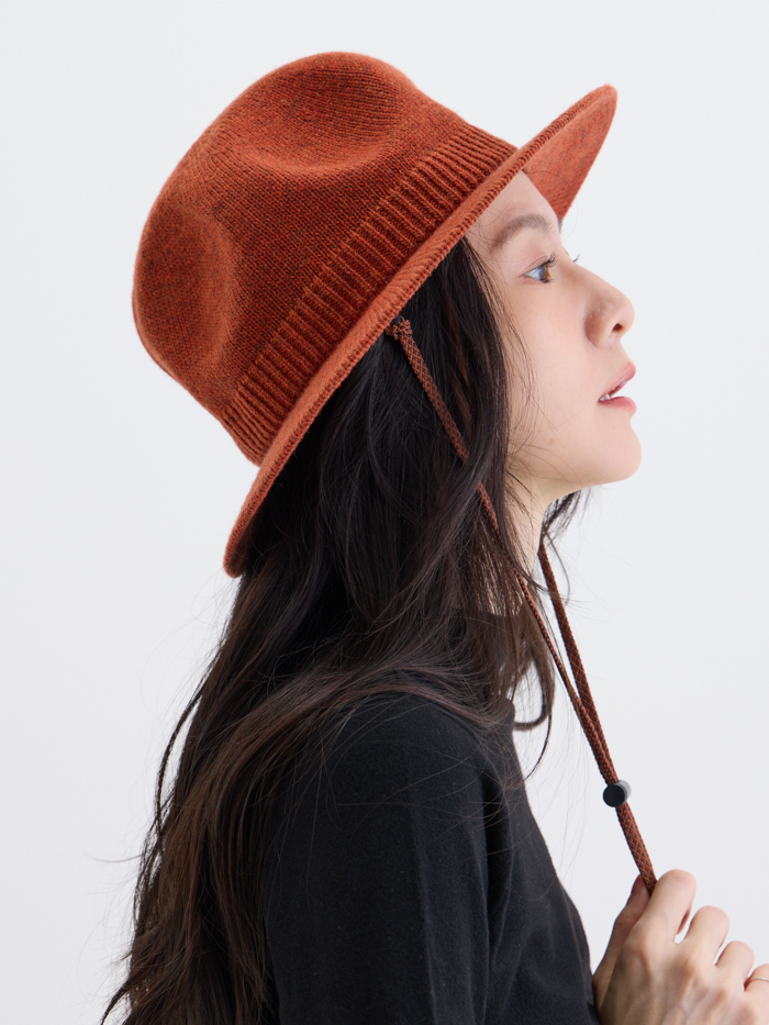 Camping Day 寬簷帽-蜜橙