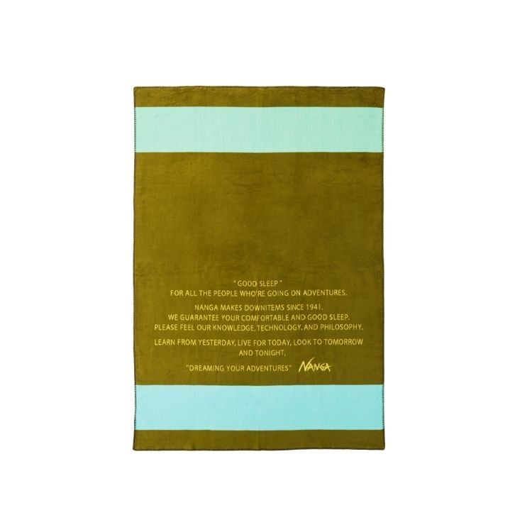 GOOD SLEEP BORDER COTTON BLANKET