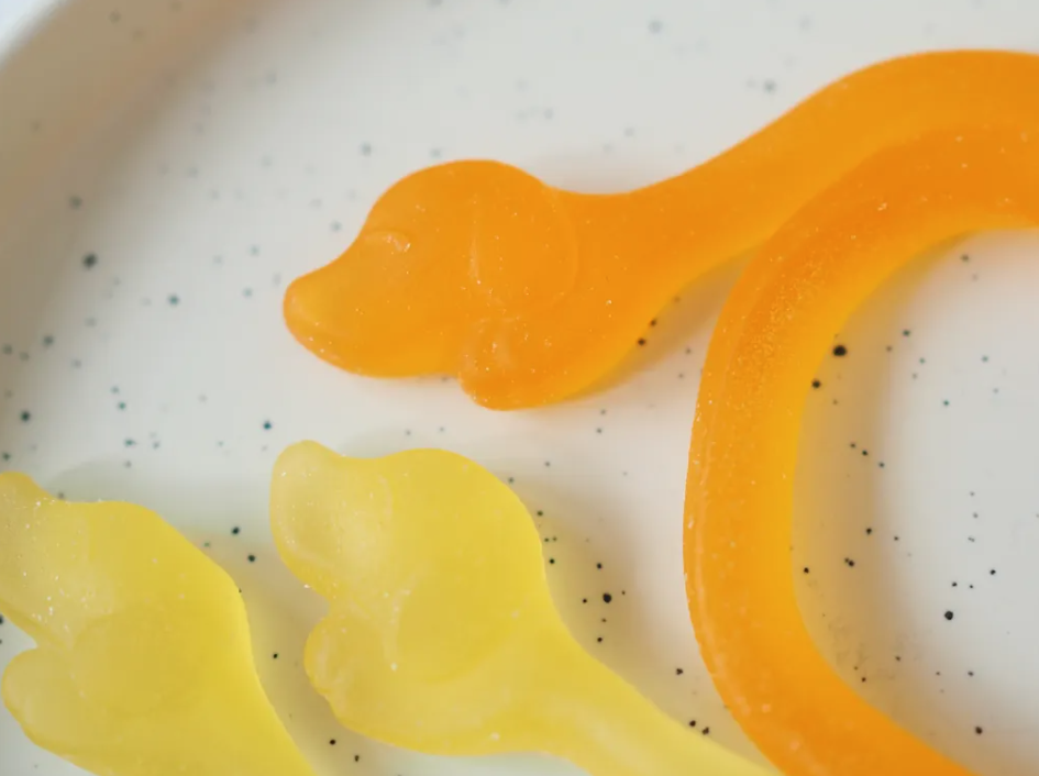 (預購商品) 日本 超萌「臘 腸狗軟糖」 42g