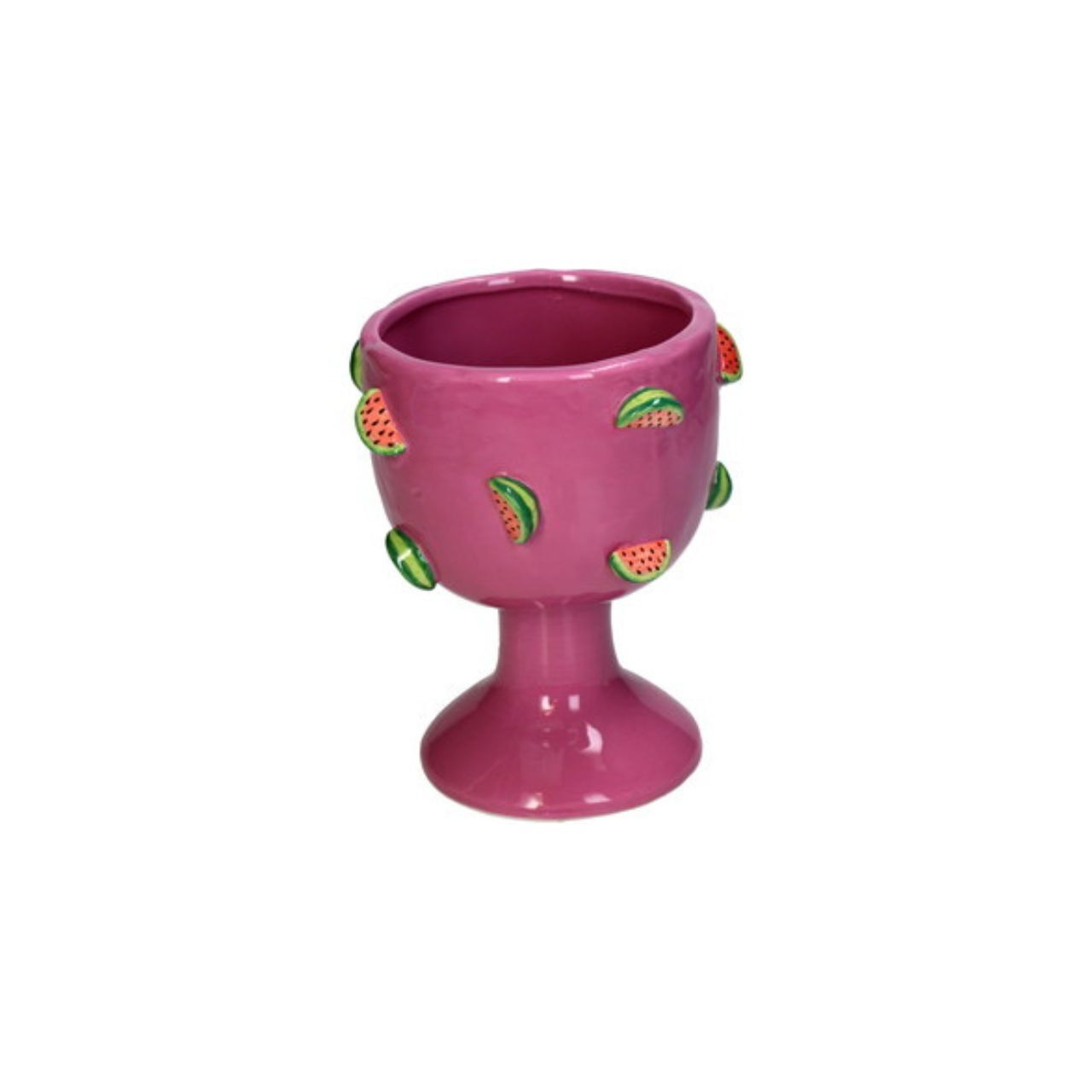 陶瓷花器 現代風西瓜造型