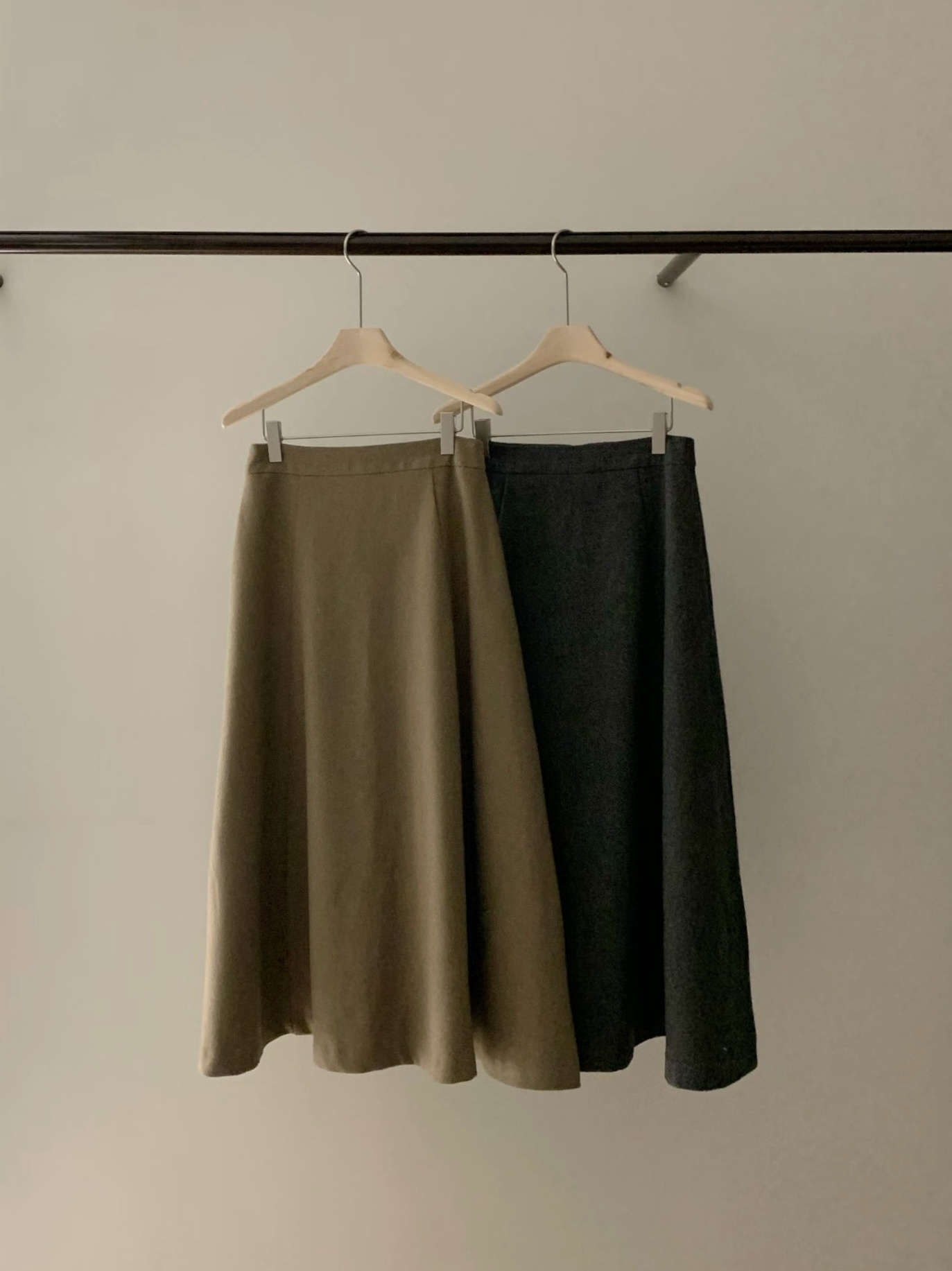 #228N610 穿起來就好漂亮的･冬日傘裙