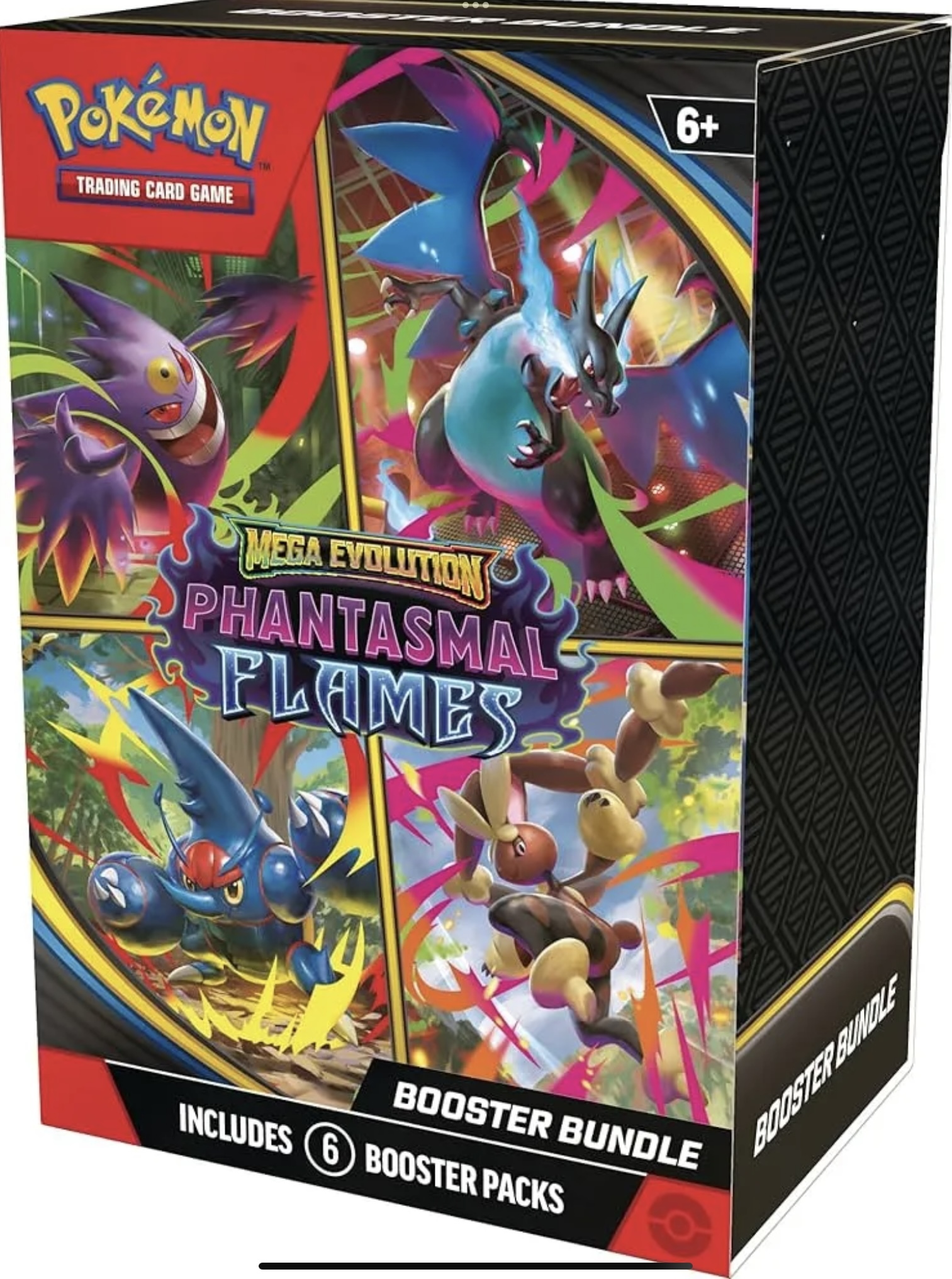 POKEMON TCG ME02 PHANTASMAL FLAMES BOOSTER BUNDLE