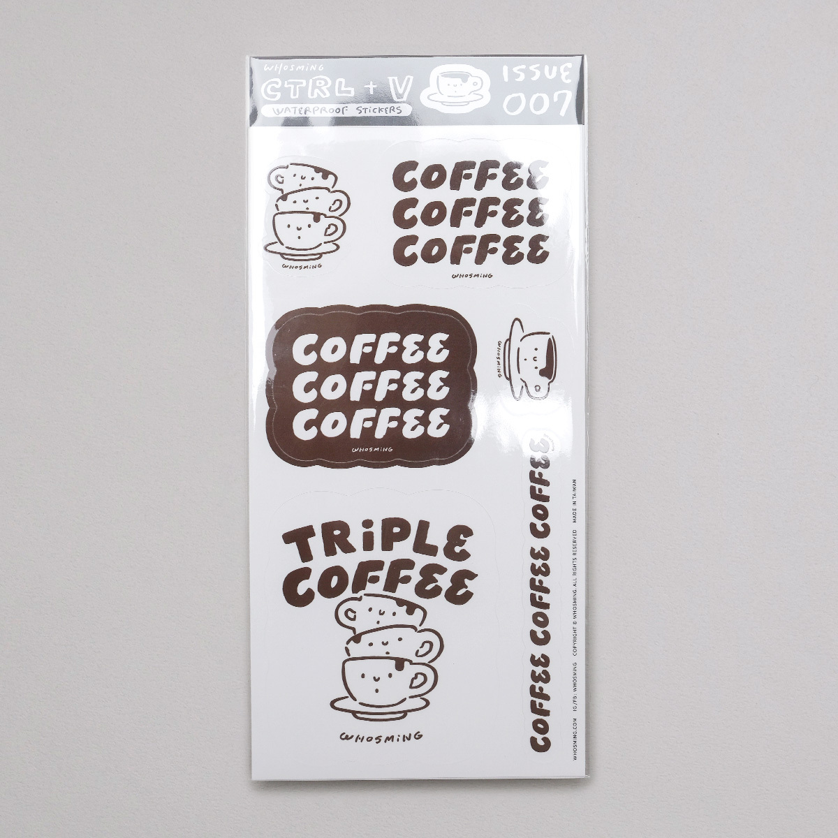 「CTRL+V」ISSUE 007｜貼紙