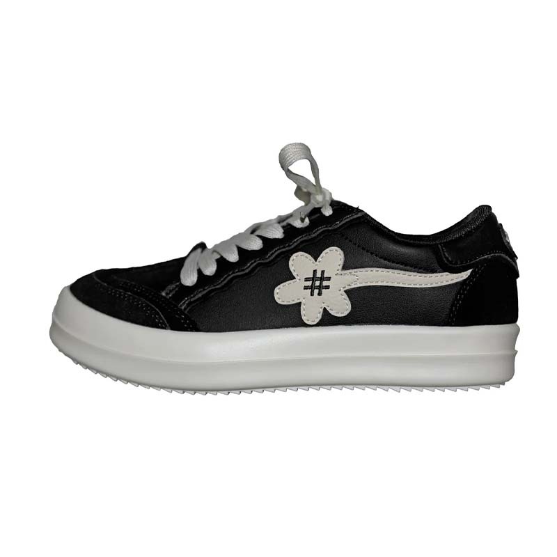 Water The Plant "GHOST" Vintage Kicks 黑色 小花鞋 皮革 WTP-14 [台灣現貨]