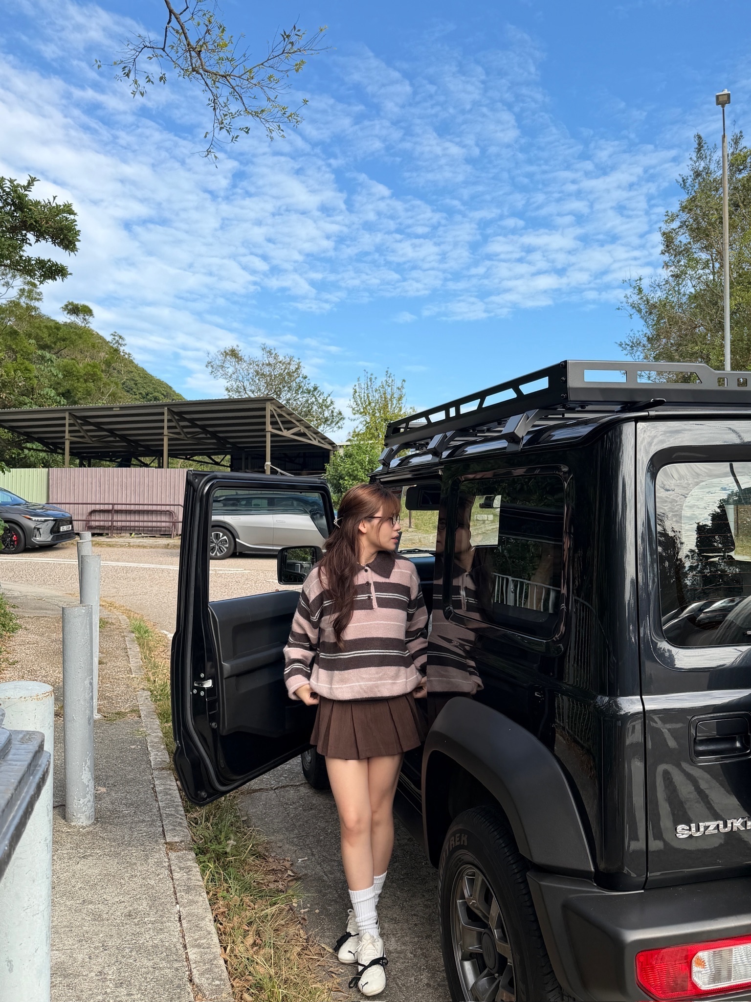 高/小個子OK！秋冬燈芯絨百摺短裙 (連打底!)