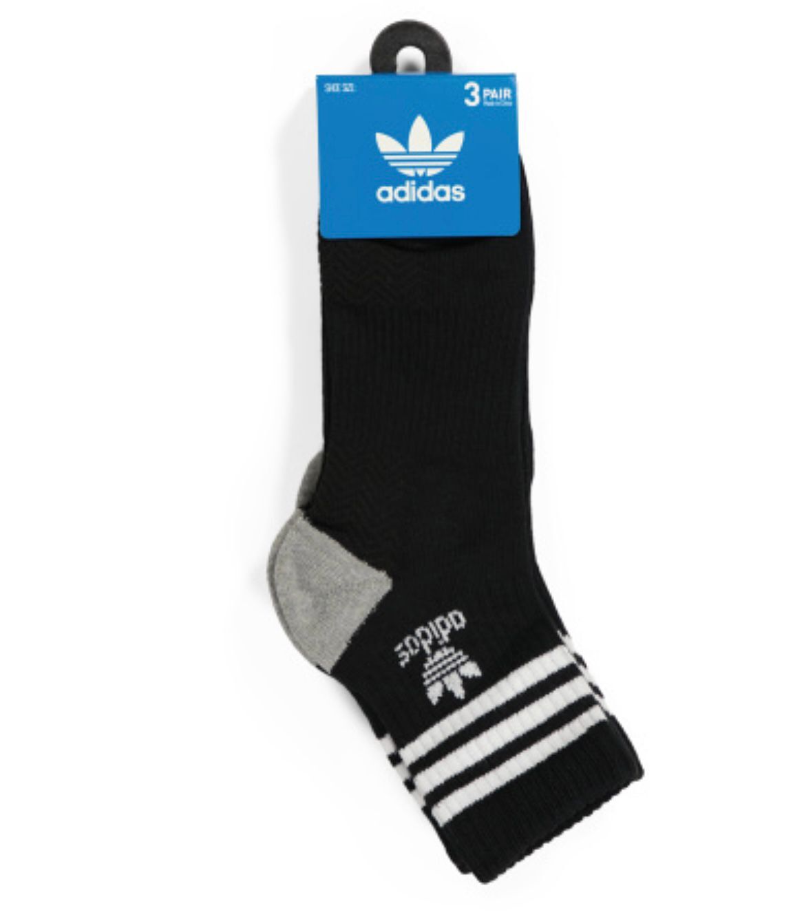 【預購】ADIDAS K112009 Originals 經典三葉草高筒襪(3 對裝)