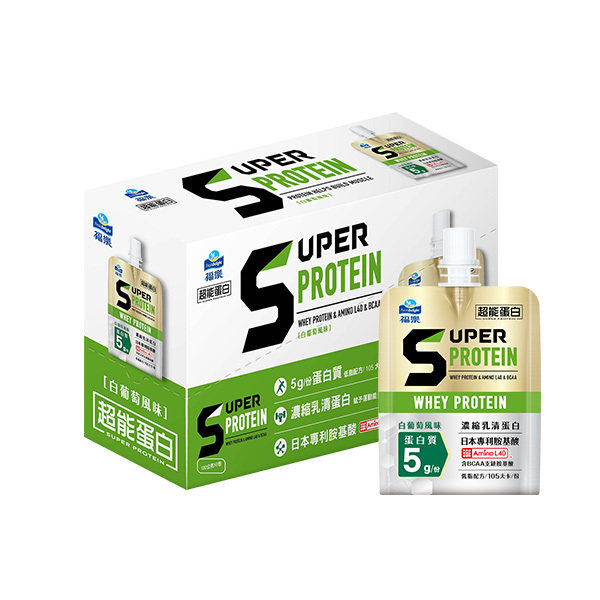 福樂超能蛋白機能凍(白葡萄風味) 180gX6包
