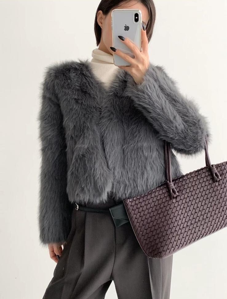 ME16  貴氣輕身毛毛縷  胸42 長19  原價  $619