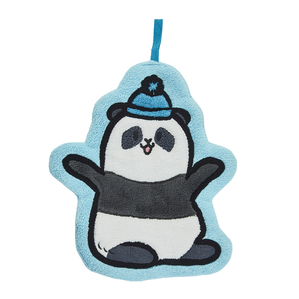 Panda Friends Winter Collection - Little Brother "De De" Hand Towel