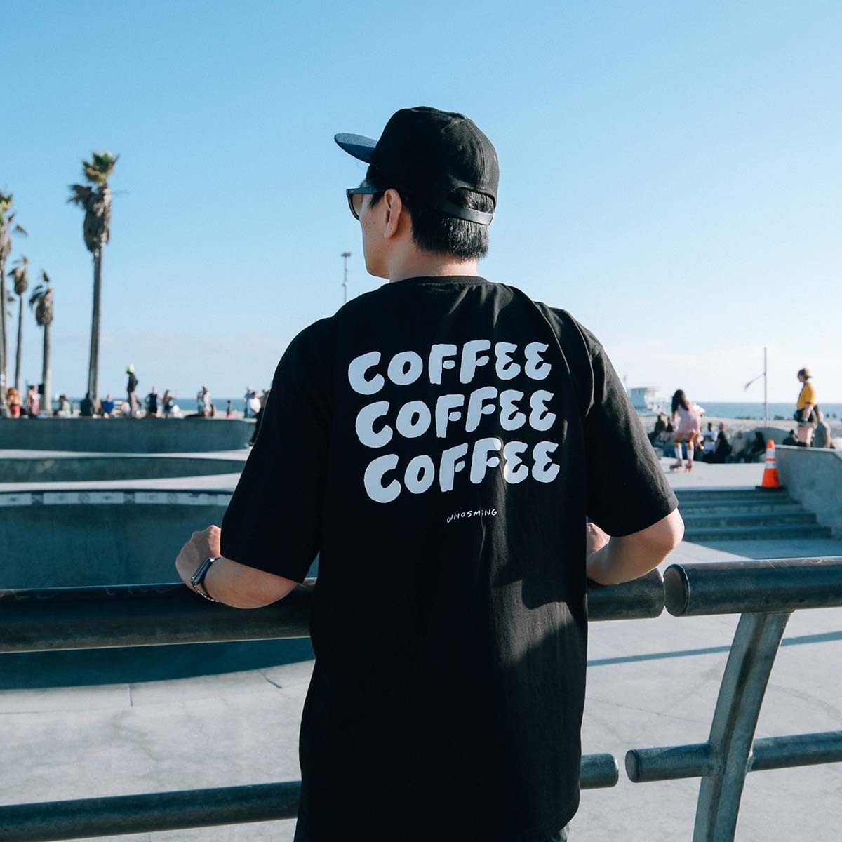 TRIPLE COFFEE｜T-Shirt 黑