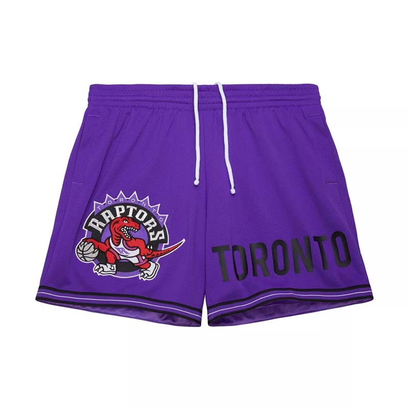 Mitchell & Ness Origins 7in Mesh Shorts Vintage Logo Tr 球褲 短褲 暴龍 紫色 MN25ASH01TR [台灣現貨]