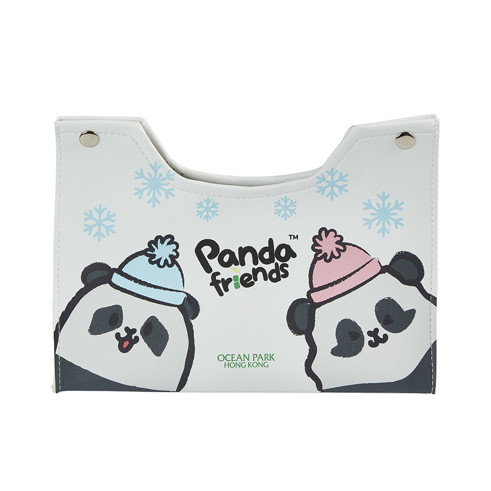 Panda Friends Winter Collection - Tissue Box (Collapsible)