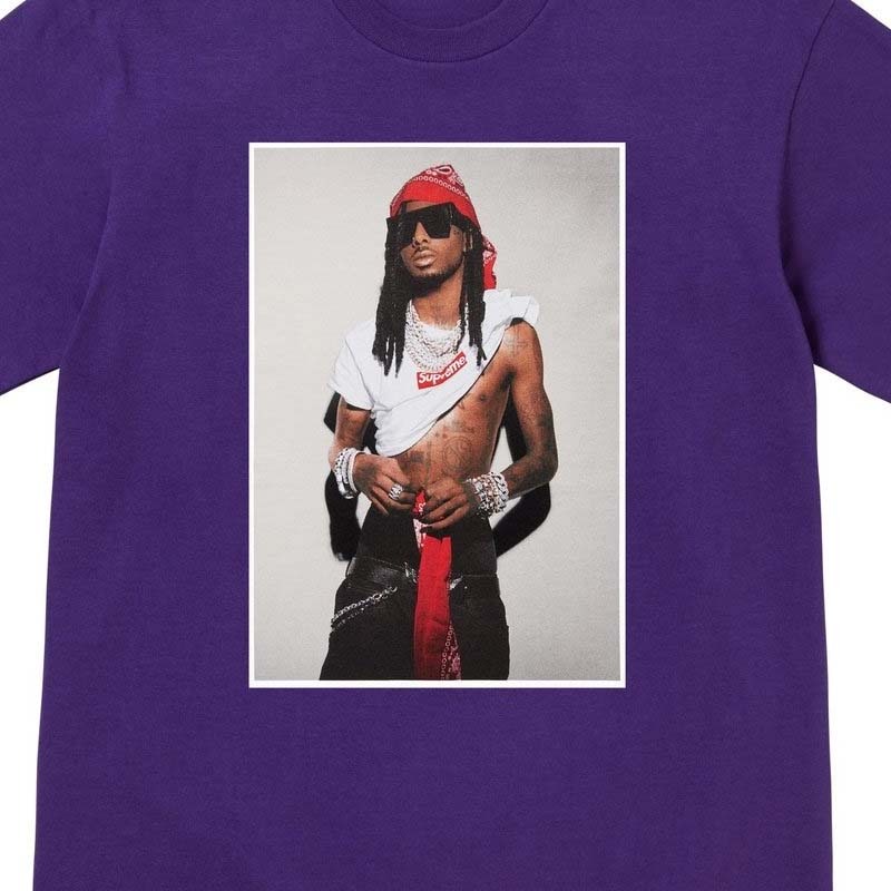 Supreme Playboi Carti Photo Tee 短袖 紫色 FW25T50-PE [台灣現貨]