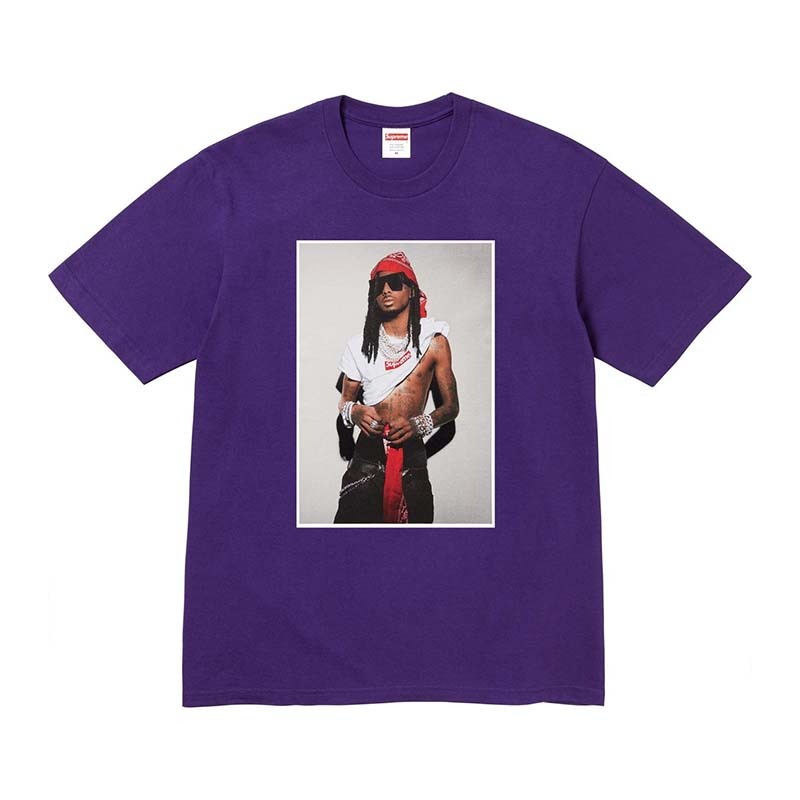 Supreme Playboi Carti Photo Tee 短袖 紫色 FW25T50-PE [台灣現貨]