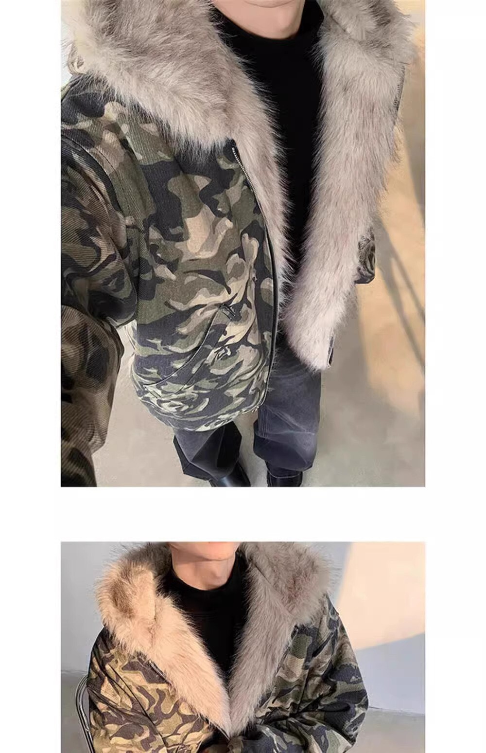 叢林迷彩毛毛外