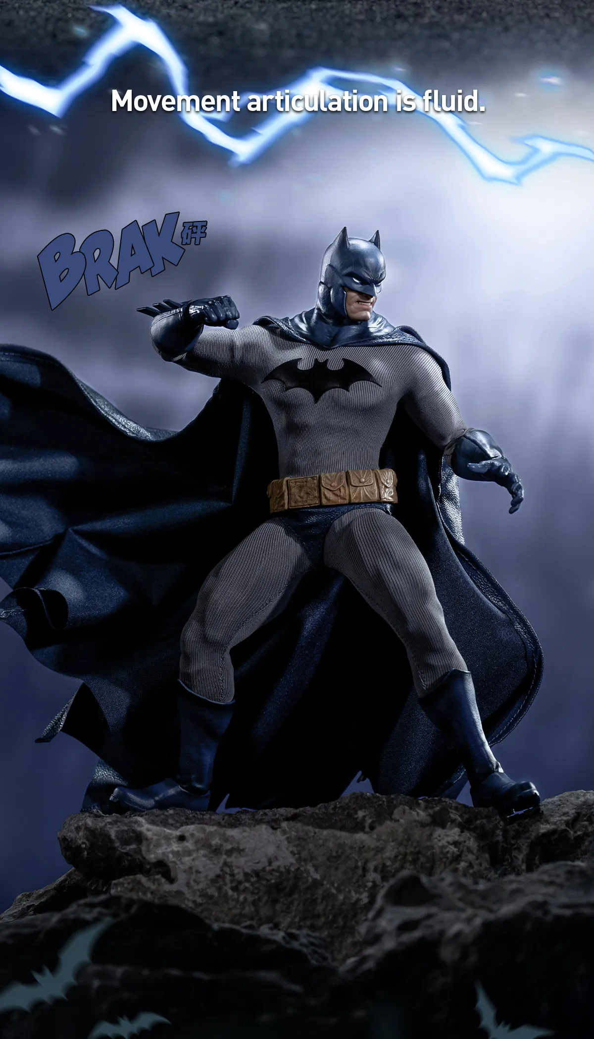 Pre-Order POP MART X Gong Studio 1/12 Batman Hush Ac