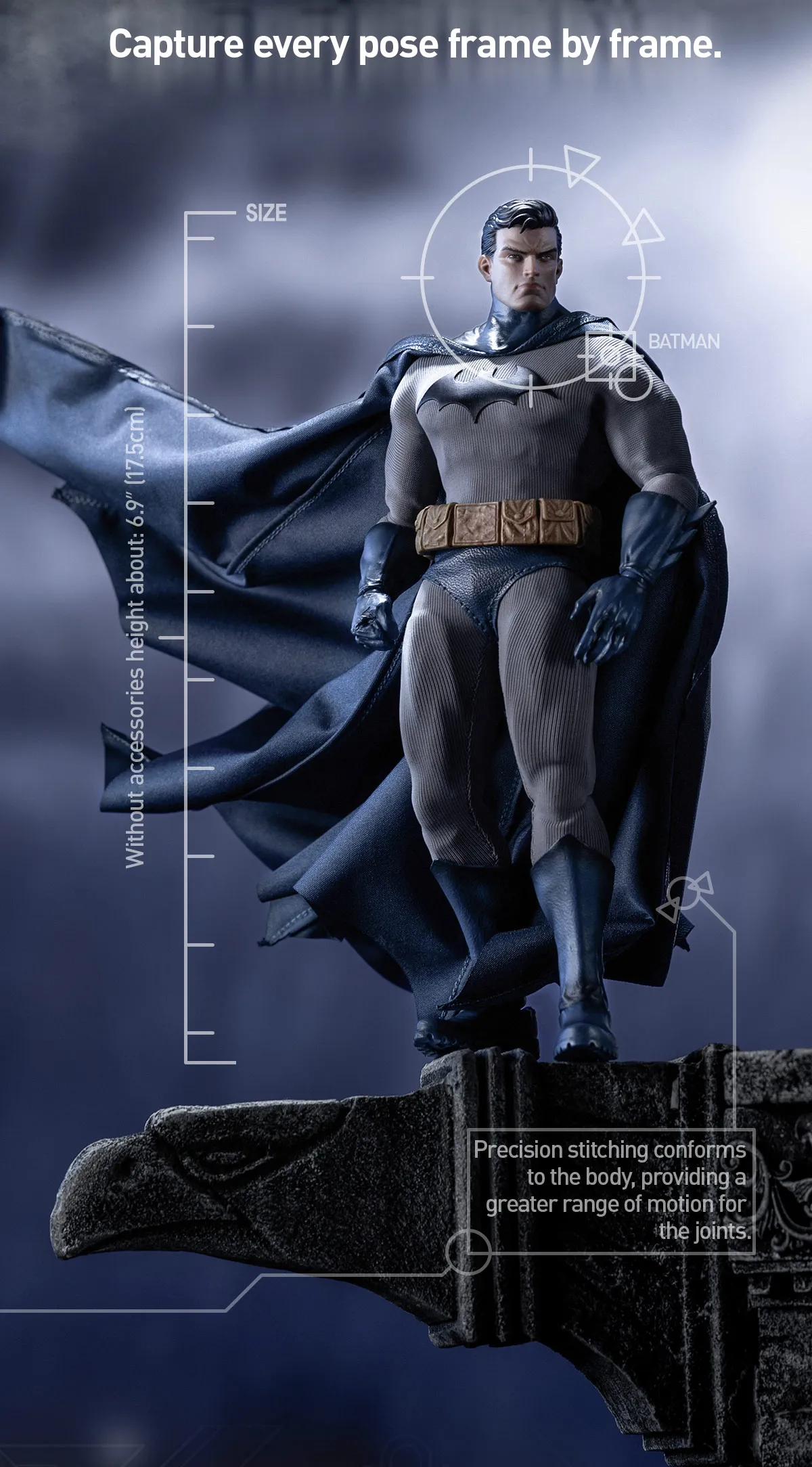 gong バットマン ハッシュ ポップマート POP MART X Gong Studio 1/12 Batman Hush Ac