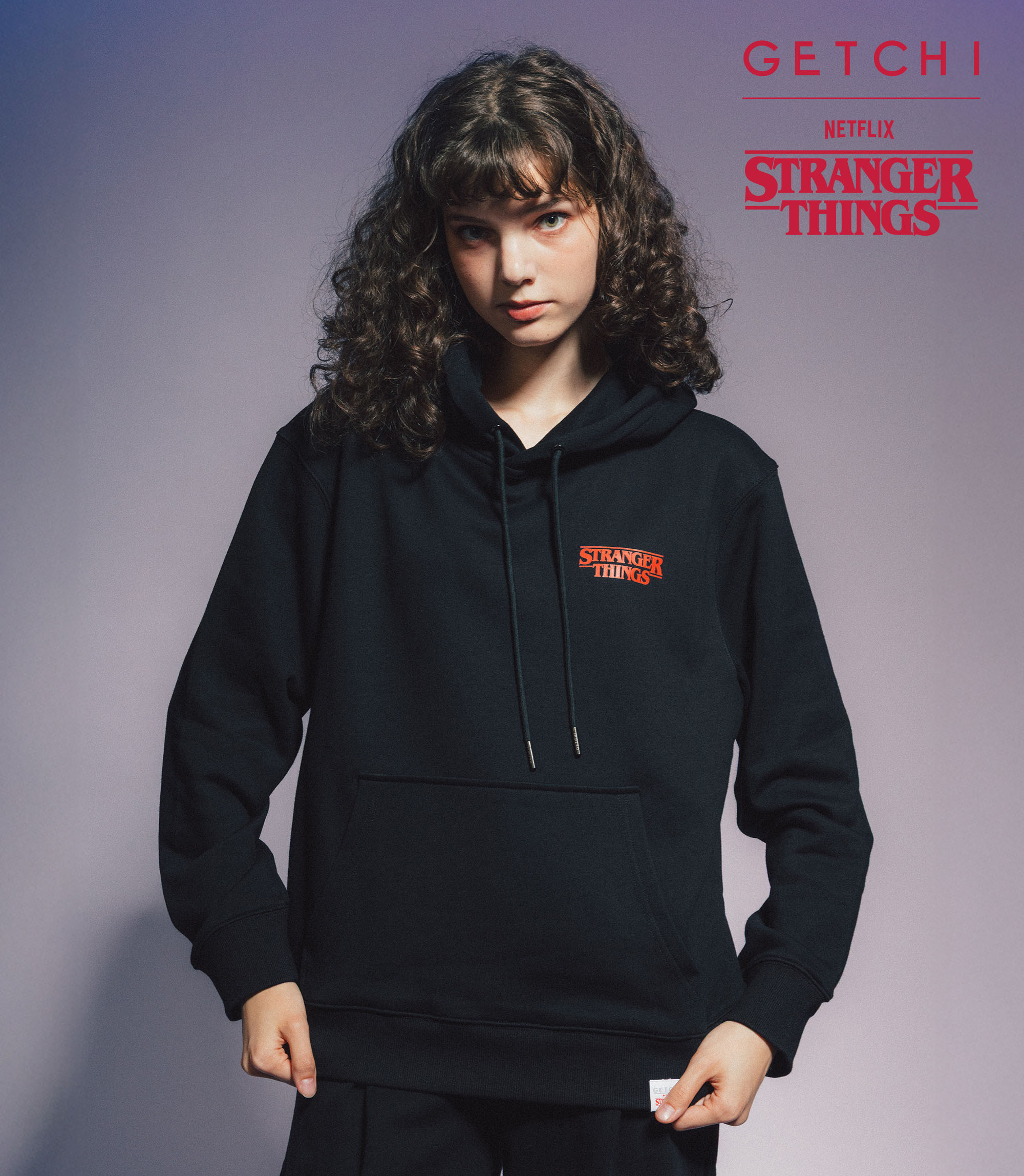 (現貨)Getchi X Stranger Things 中性款 劇照系列帽T