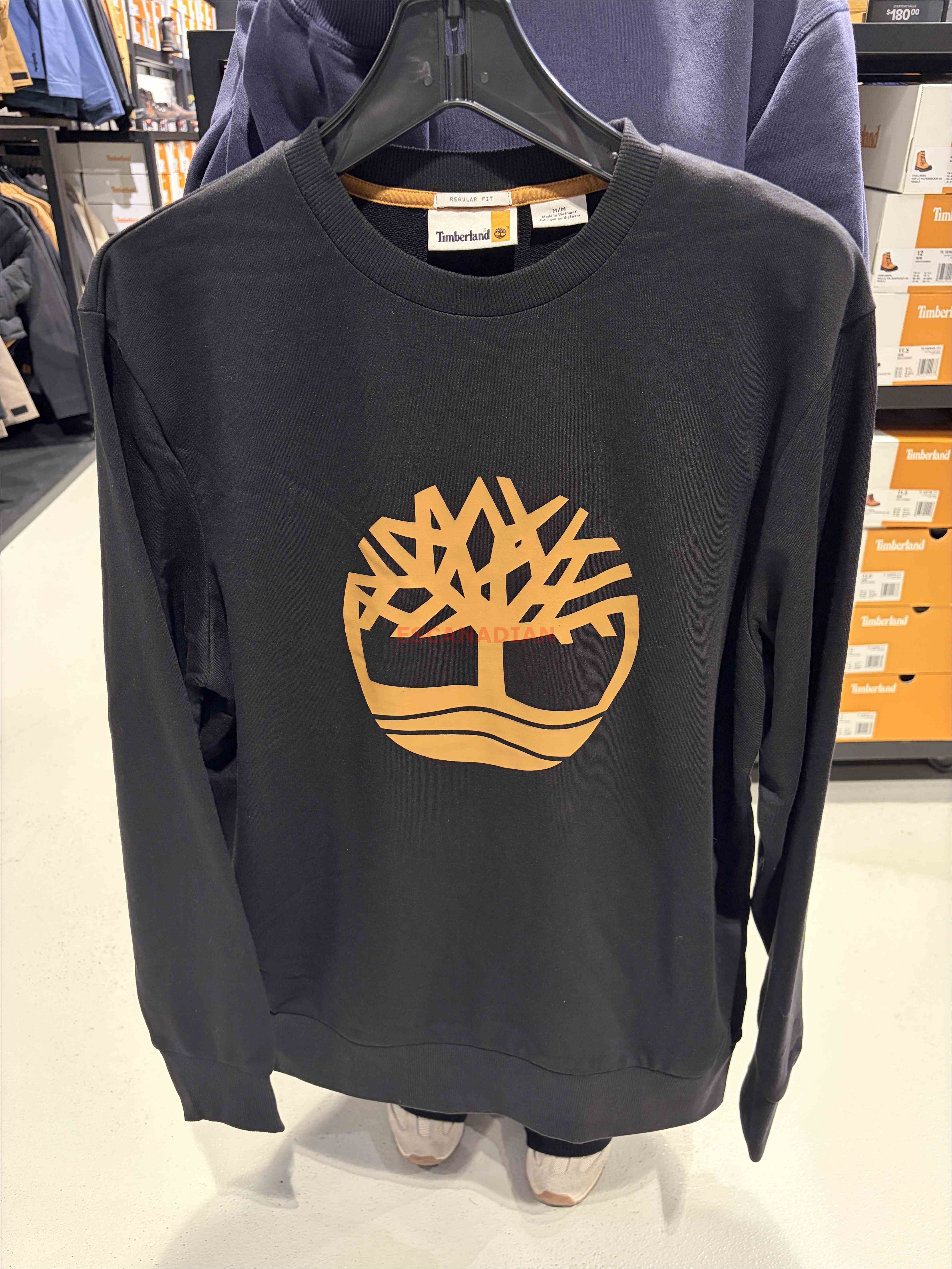 Timberland 大人 經典大樹 刷毛 大學TEE (2色)