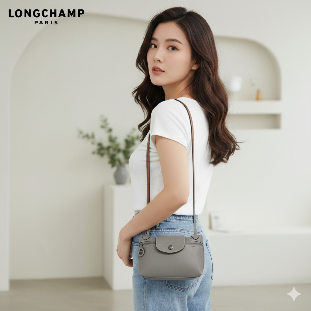 Longchamp Le Pliage Xtra XS Crossbody Bag  (揹帶可調教長短)