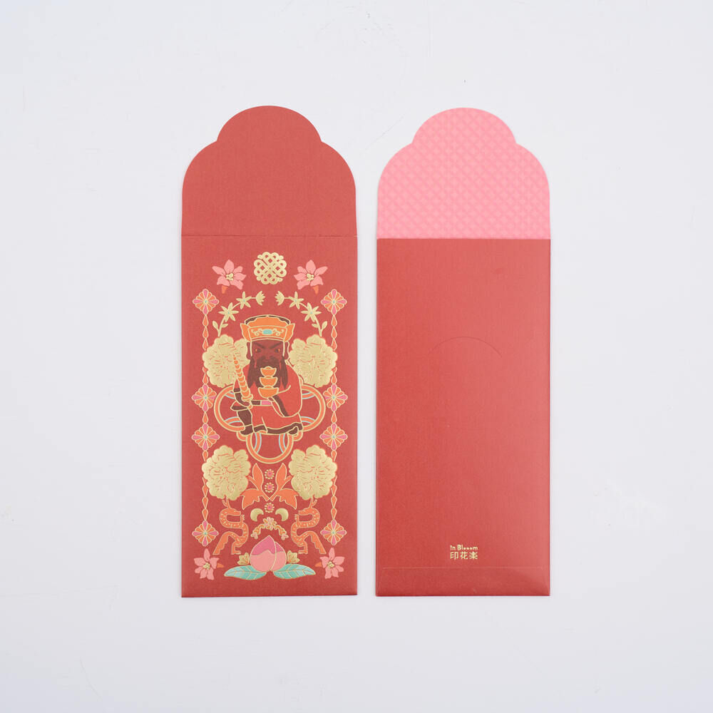 印花樂紅包袋6入組/財神爺/豐盛富貴