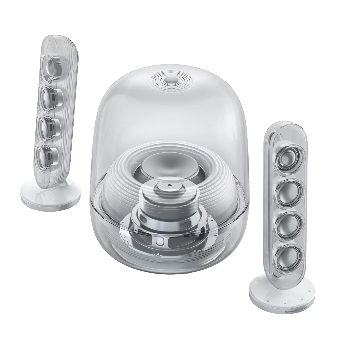 harman kardon SOUNDSTICKS 3 の所、念の為ジャンクで、bluetooth 5,0 