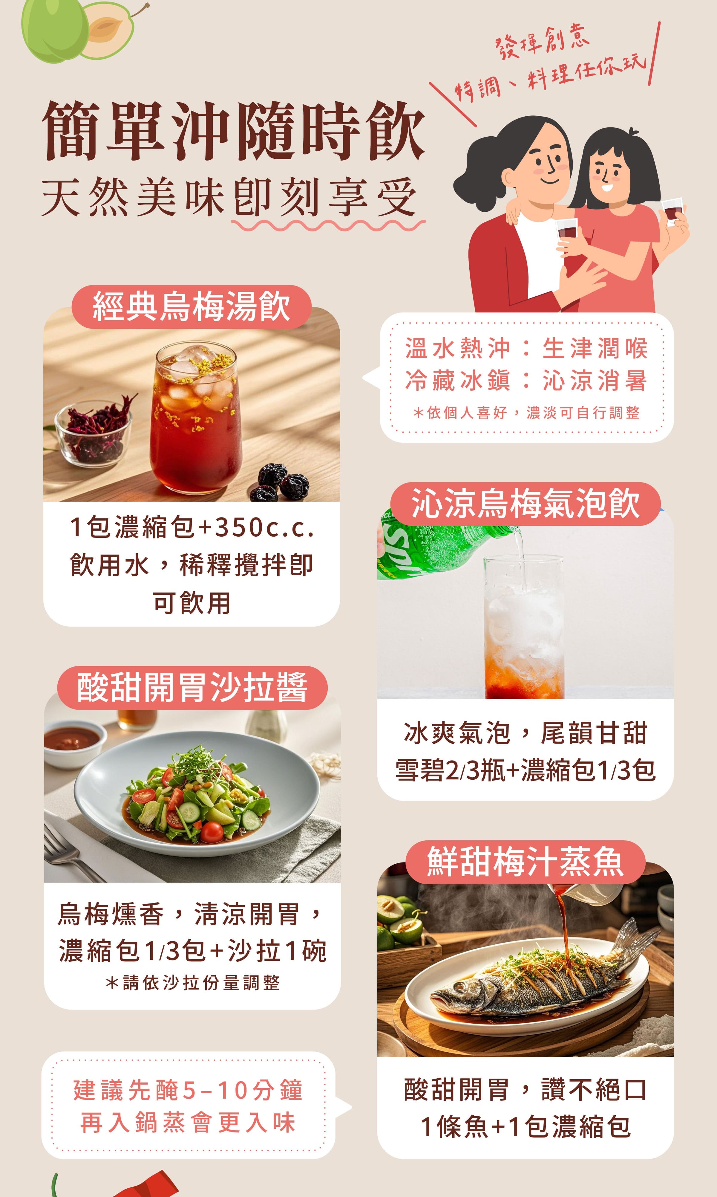 登義花烏梅湯使用方式