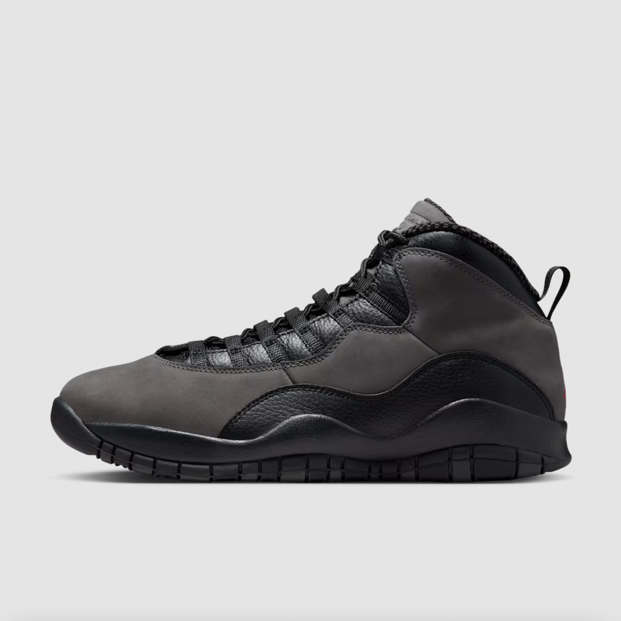 -(A6d)-AIR JORDAN 10 "CHARRED GREY AND BLACK" 喬丹 10代 男鞋 -HJ6779 001