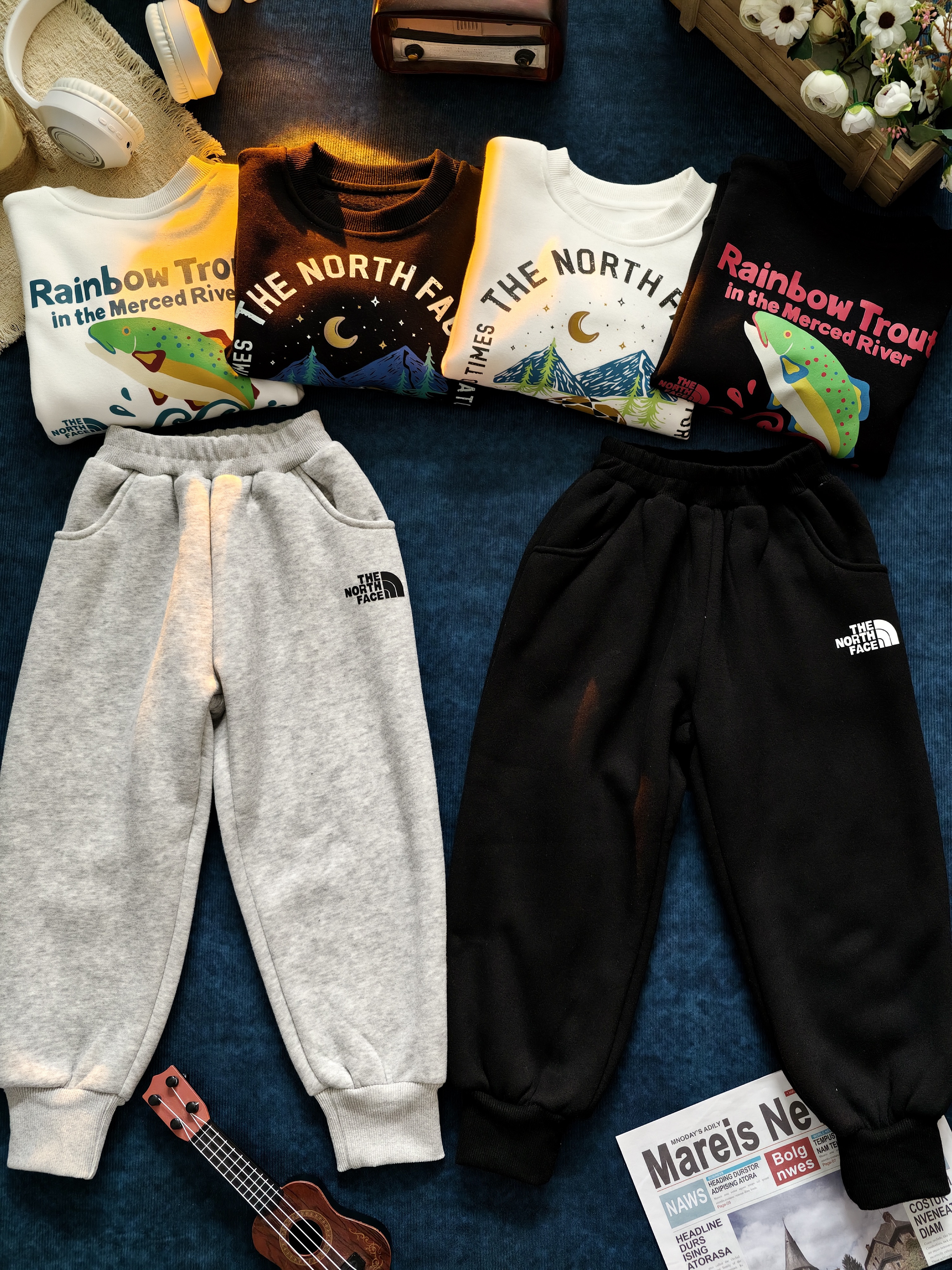 𝐓𝐡𝐞 𝐍𝐨𝐫𝐭𝐡 𝐅𝐚𝐜𝐞 羔羊絨束腳棉褲