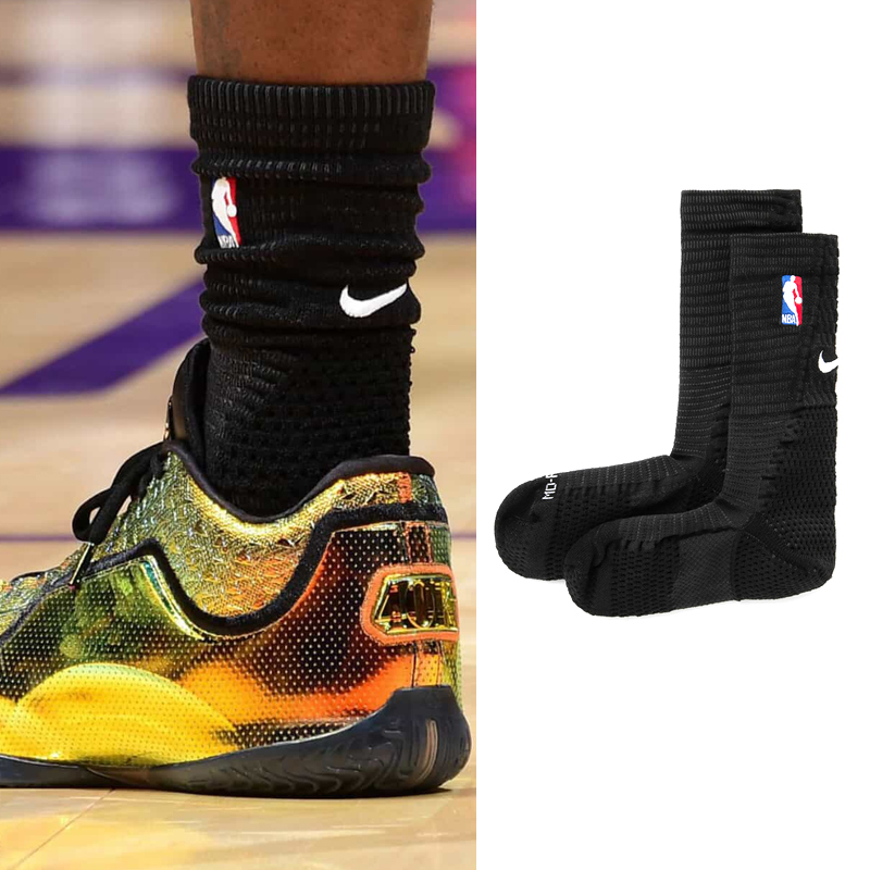 NIKE DRY ADV UNICORN x NBA 快乾透氣排汗 刺繡 支撐 健身 運動 長襪【FZ3075-100】【FZ3075-010】JA LBJ LUKA