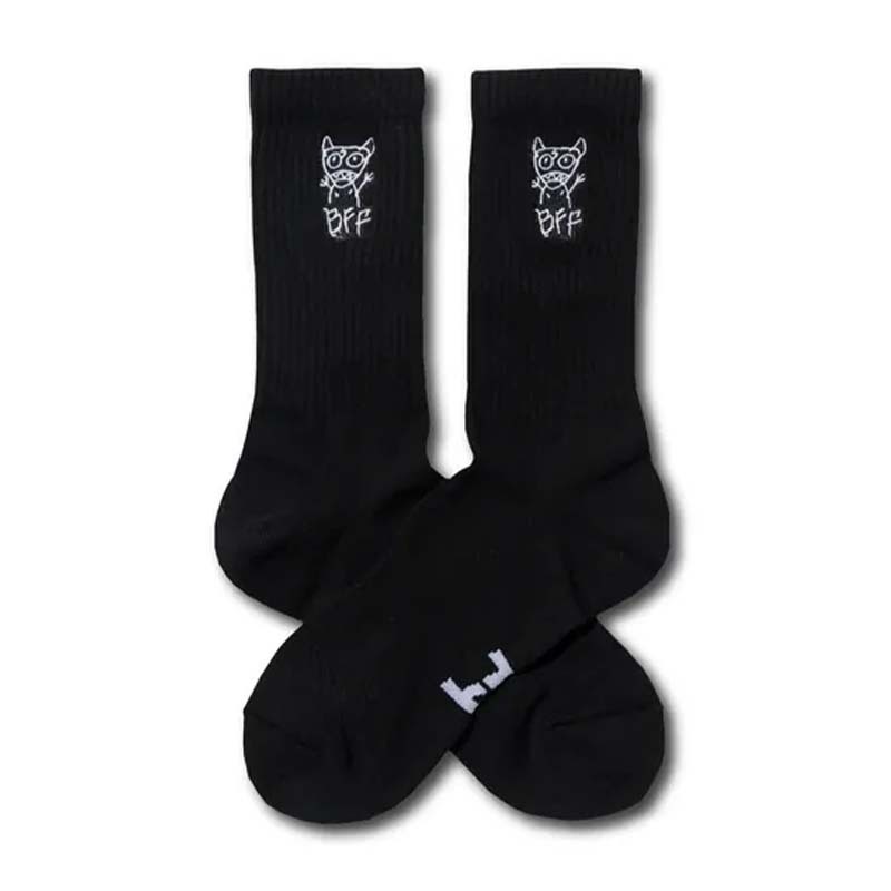 BFF Little Devil 小惡魔 黑色 中筒襪  BF24005-BK [台灣現貨]