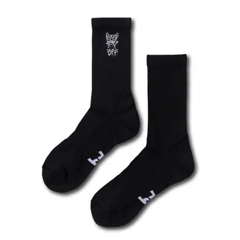 BFF Little Devil 小惡魔 黑色 中筒襪  BF24005-BK [台灣現貨]