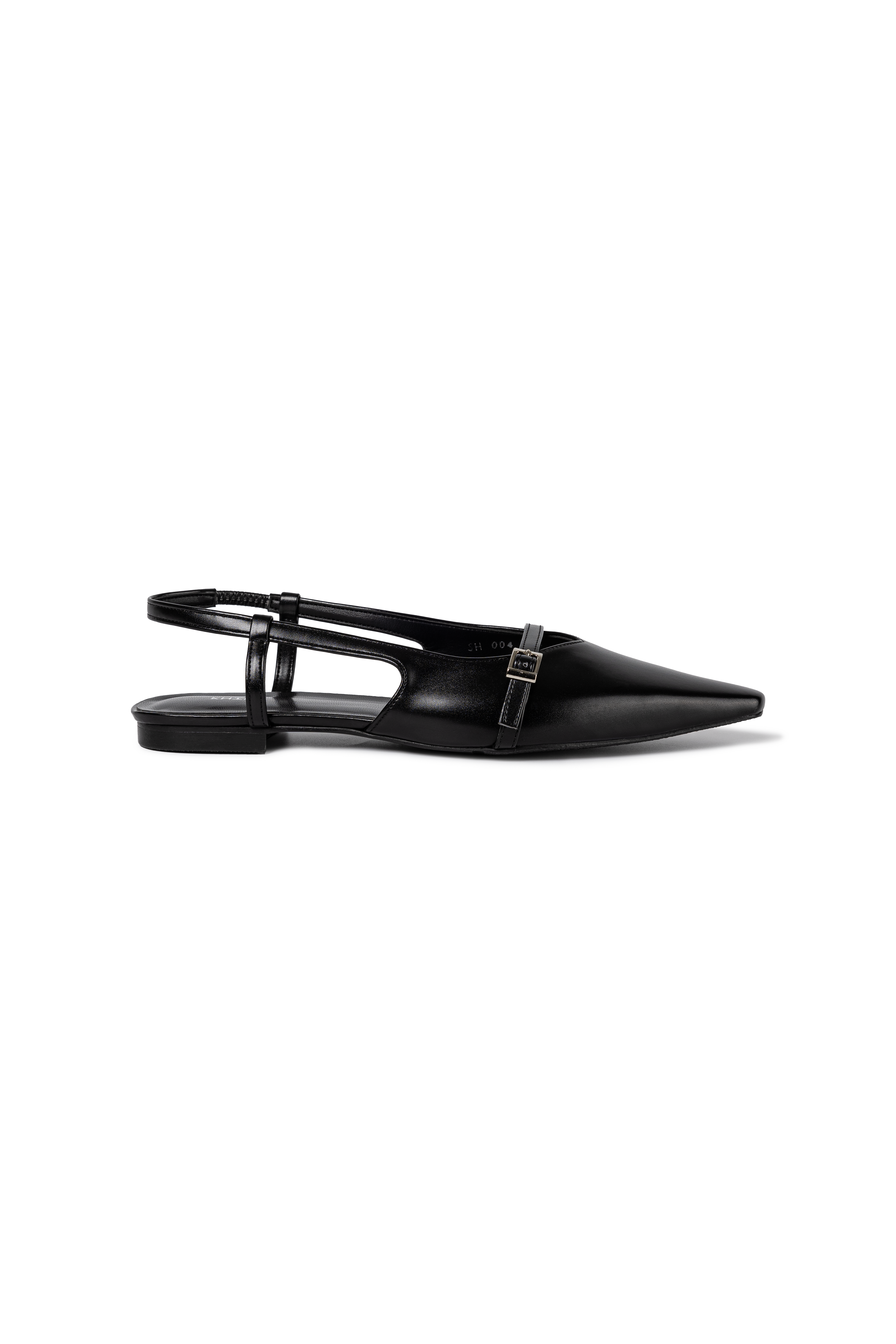 KHIHO BELLA FLAT SLINGBACKS K24-SH014 BK