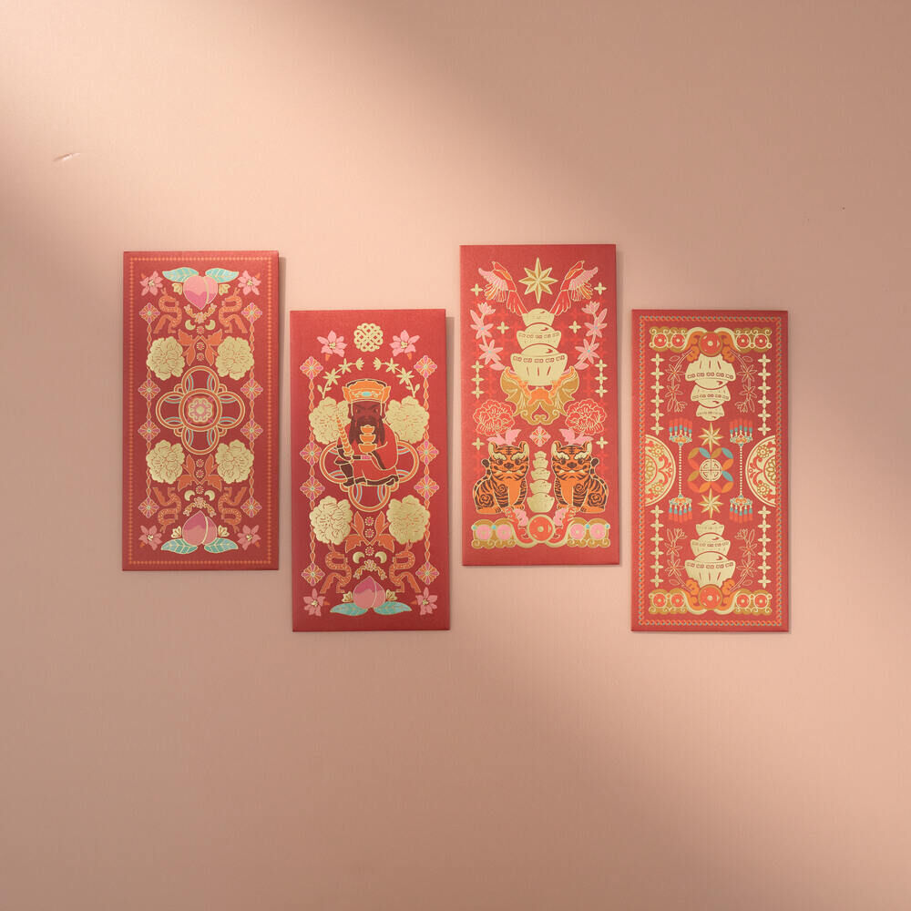 印花樂貼紙包二入組(12pcs)/台灣神明們/12位神明