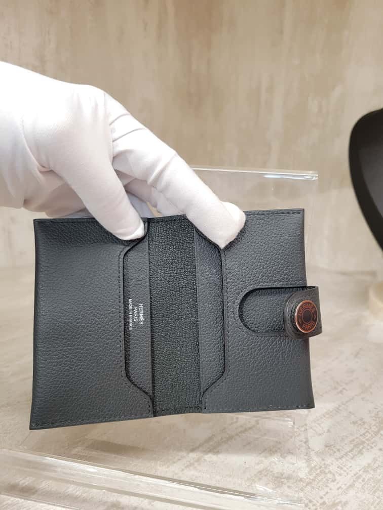 Hermes R.M.S cardholder H0 GRIS MISTY 霧灰色 卡包 RMS