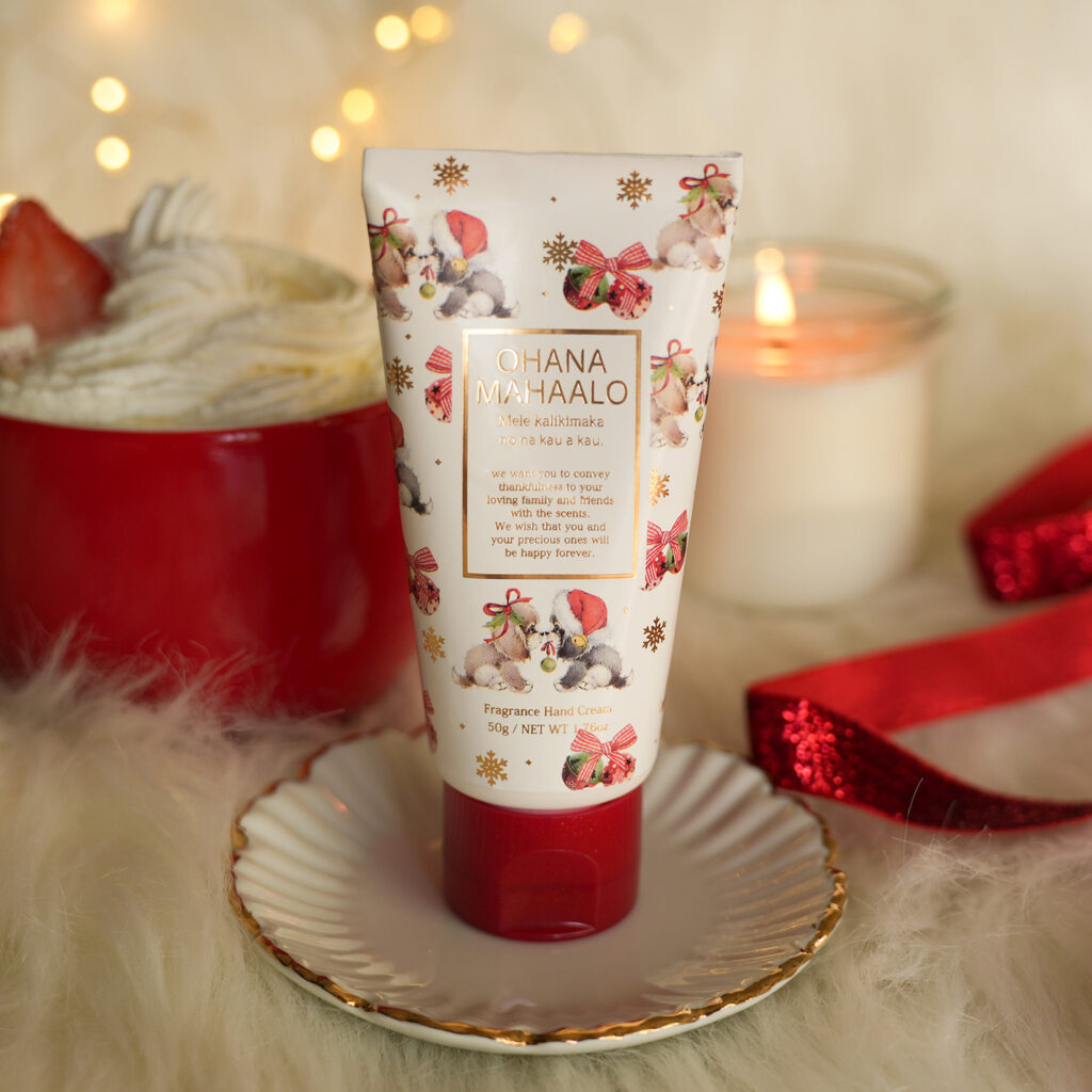 日本🇯🇵 OHANA MAHAALO 節慶版護手霜