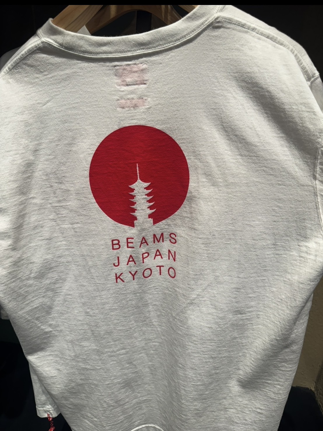 【BEAMS JAPAN】京都限定 KYOTO EXCLUSIVE LOGO短TEE