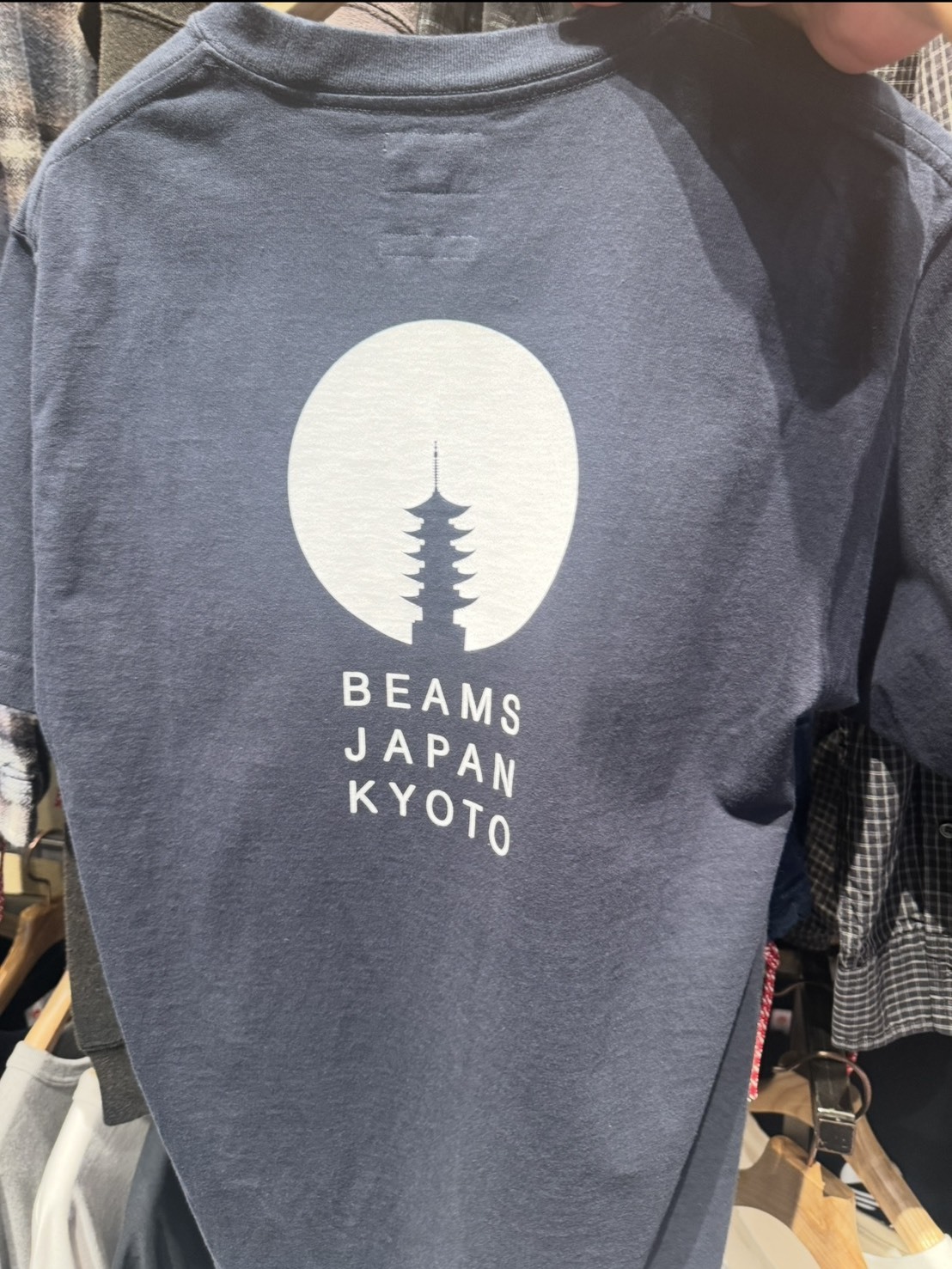 【BEAMS JAPAN】京都限定 KYOTO EXCLUSIVE LOGO短TEE