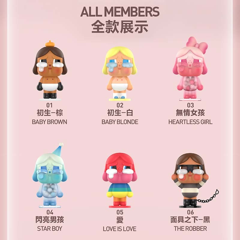 【盲盒】Pop Mart CRYBABY 眼淚工廠系列手辦 盲盒玩具手辦 泡泡瑪特 POMT-37 [台灣現貨]