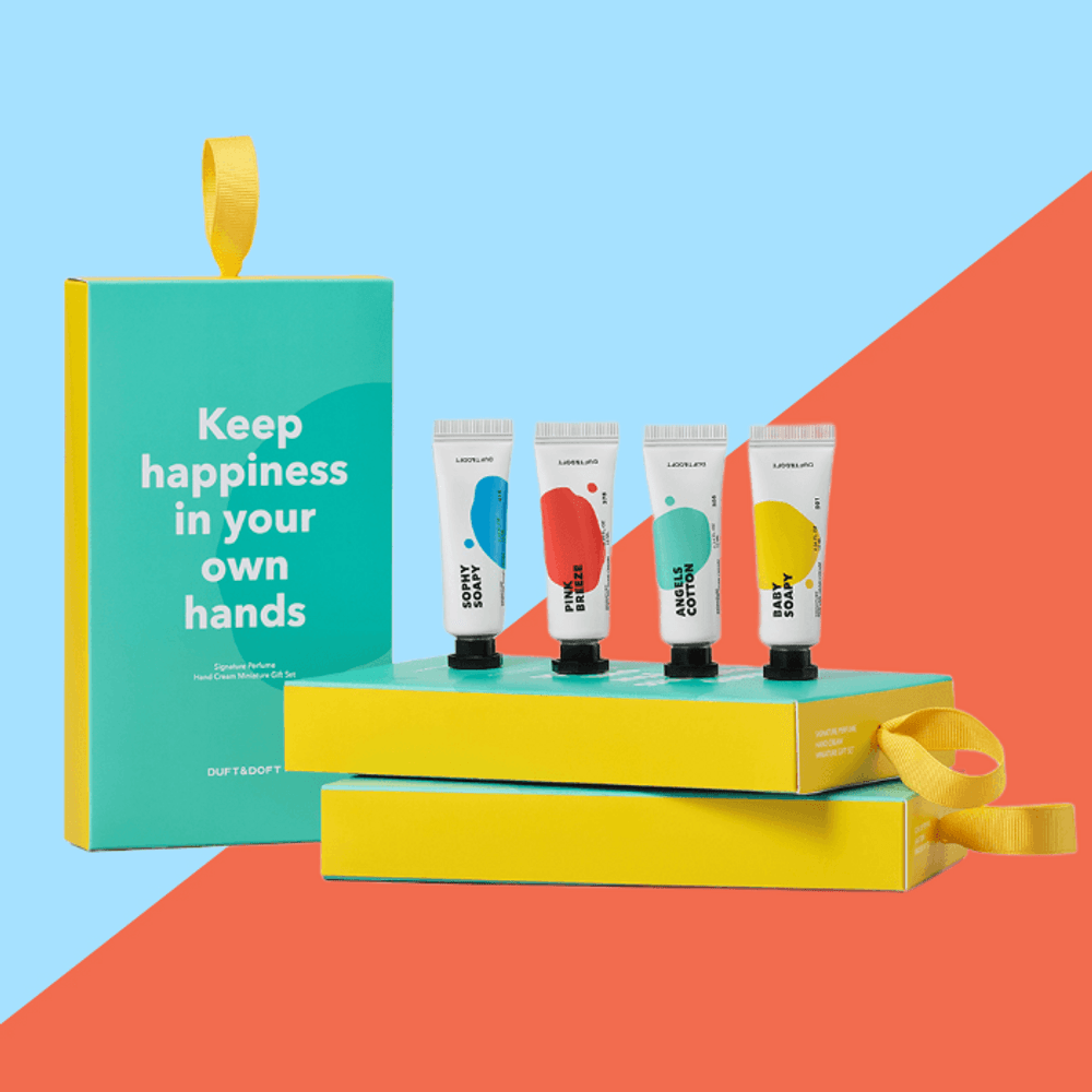 韓國製 - DUFT & DOFT 經典香氛護手霜 (迷你禮盒套裝) 4件 X 10毫升