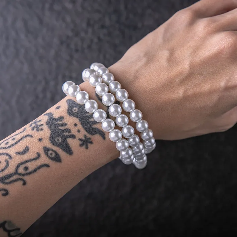 代購-<500元左右交換禮物>Gold Goast 8mm珍珠手鍊