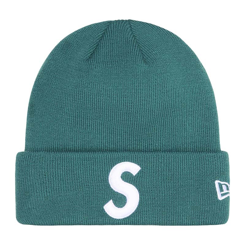 Supreme New Era S Logo Beanie Green 毛帽 綠色 SUP-518 [台灣現貨]