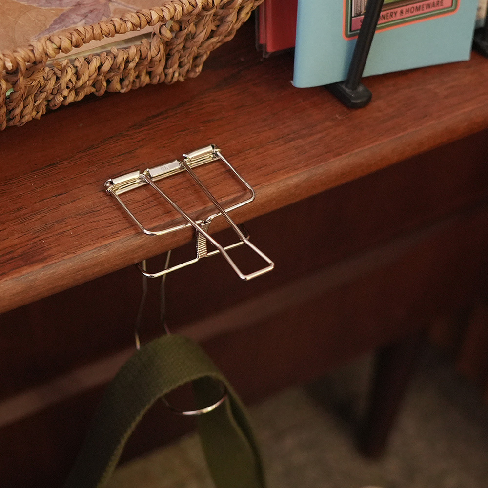 透視長尾掛鉤夾大 1入